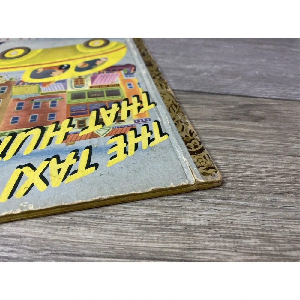The Taxi That Hurried A Little Golden Book‎ by Sprague Mitchell Vintage 1946